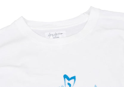 Yohji Yamamoto POUR HOMME Snowman T-Shirt White Size M