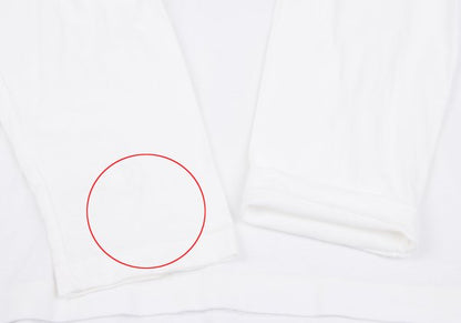 Yohji Yamamoto POUR HOMME Snowman T-Shirt White Size M