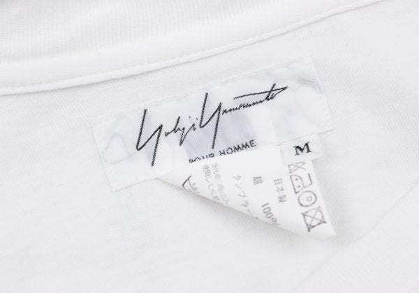 Yohji Yamamoto POUR HOMME Snowman T-Shirt White Size M