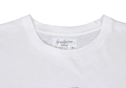 Yohji Yamamoto PH Japanese Drawing Print White Blue Size M