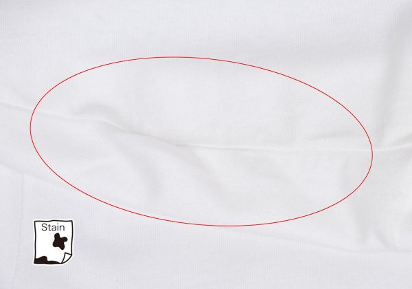 Yohji Yamamoto POUR HOMME Cotton Henley Cut Sew White Size M