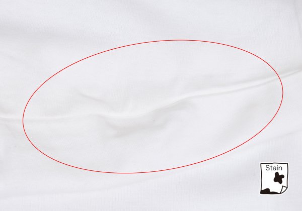 Yohji Yamamoto POUR HOMME Cotton Henley Cut Sew White Size M