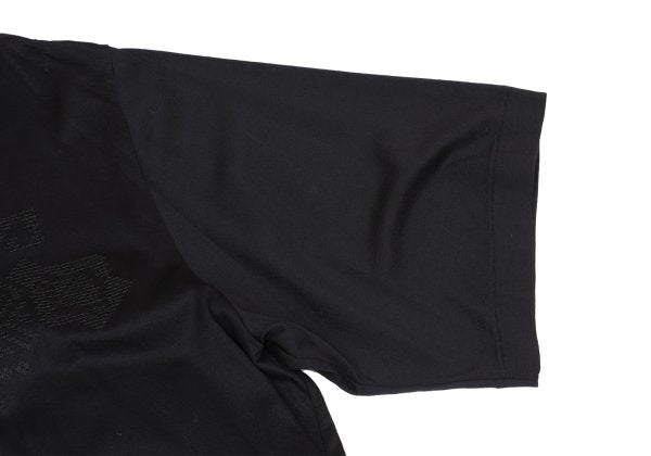 Yohji Yamamoto POUR HOMME Geometric T-Shirt Black Size M