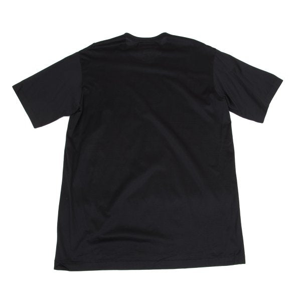Yohji Yamamoto POUR HOMME Geometric T-Shirt Black Size M