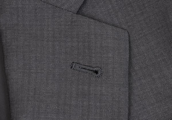 ARMANI COLLEZIONI Wool Shadow Stripe 3B Jacket Gray Size 54