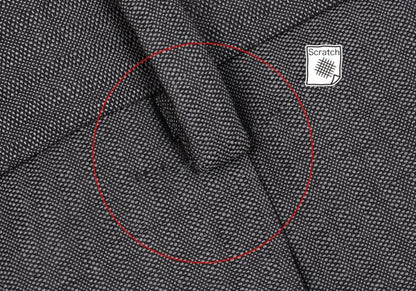ARMANI COLLEZIONI Wool Shadow Stripe Pants Gray Size 54