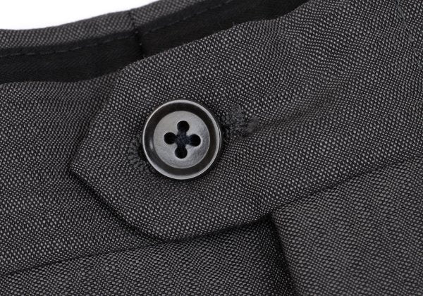 ARMANI COLLEZIONI Wool Shadow Stripe Pants Gray Size 54