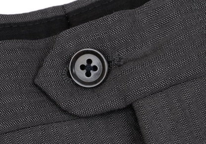 ARMANI COLLEZIONI Wool Shadow Stripe Pants Gray Size 54