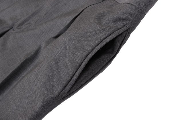 ARMANI COLLEZIONI Wool Shadow Stripe Pants Gray Size 54