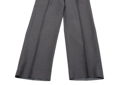ARMANI COLLEZIONI Wool Shadow Stripe Pants Gray Size 54