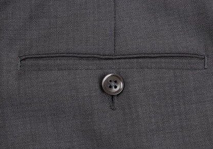 ARMANI COLLEZIONI Wool Shadow Stripe Pants Gray Size 54