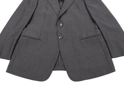 ARMANI COLLEZIONI Wool Shadow Stripe Suit Gray Size 54