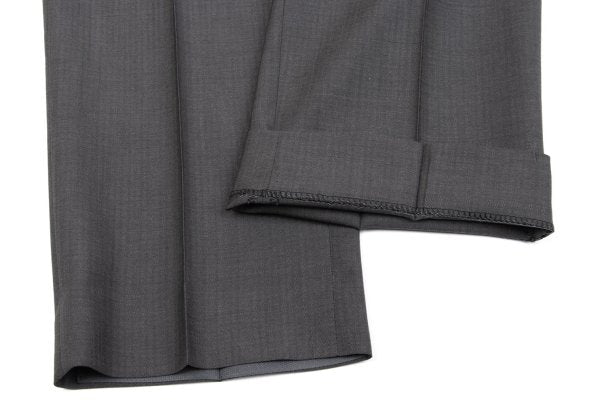 ARMANI COLLEZIONI Wool Shadow Stripe Suit Gray Size 54