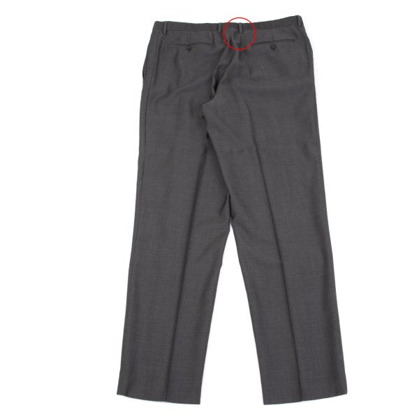 ARMANI COLLEZIONI Wool Shadow Stripe Suit Gray Size 54