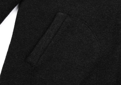 GIANNI VERSACE Angora Blend Zip Knit Jacket Charcoal Size 52