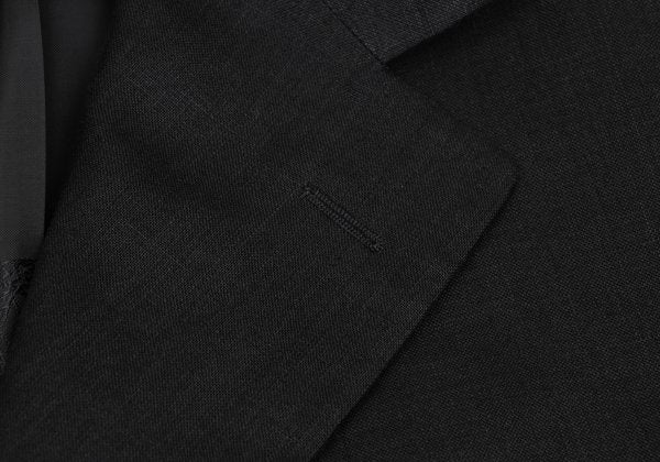 GIANNI VERSACE Medusa Lining Linen Jacket Charcoal Size 56