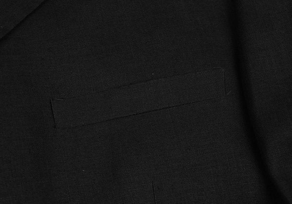 GIANNI VERSACE Medusa Lining Linen Jacket Charcoal Size 56
