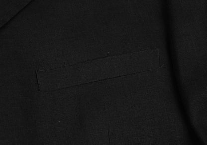 GIANNI VERSACE Medusa Lining Linen Jacket Charcoal Size 56