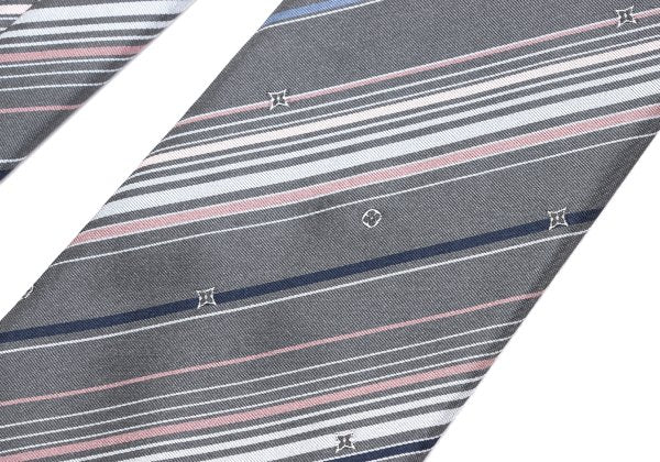 Louis Vuitton Monogram Multi-Stripe Silk Tie