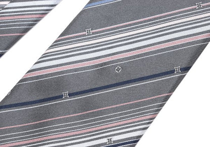 Louis Vuitton Monogram Multi-Stripe Silk Tie