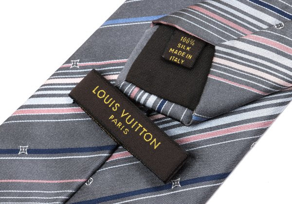 Louis Vuitton Monogram Multi-Stripe Silk Tie