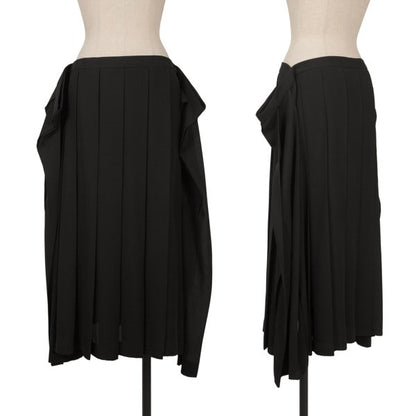 JUNYA WATANABE COMME des GARCONS Poly Skirt Black Size M