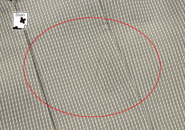 EMPORIO ARMANI Rayon Stripe Weave Jacket Gray Size 40