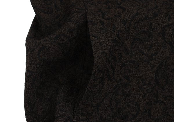 HIROKO KOSHINO pret a porter Botanical Jacket Brown Size M
