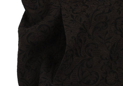 HIROKO KOSHINO pret a porter Botanical Jacket Brown Size M