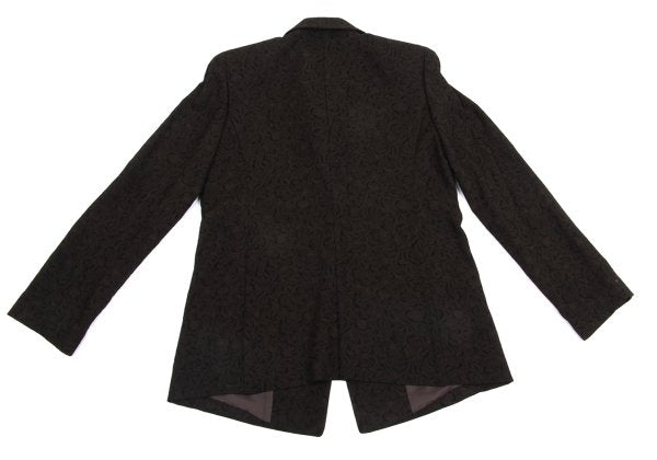 HIROKO KOSHINO pret a porter Botanical Jacket Brown Size M
