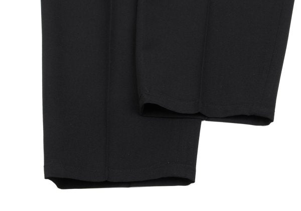 Yohji Yamamoto PH Wool Gabardine Tuck Pants Black Size S