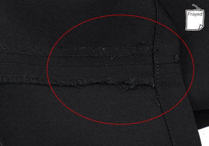 Yohji Yamamoto PH Wool Gabardine Tuck Pants Black Size S