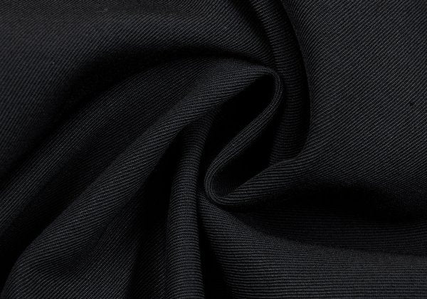 Yohji Yamamoto PH Wool Gabardine Tuck Pants Black Size S