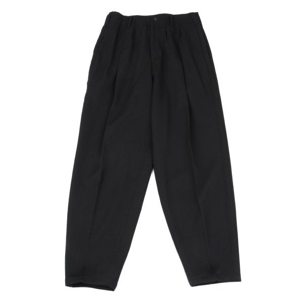 Yohji Yamamoto POUR HOMME Wool Side Pants Black Size M