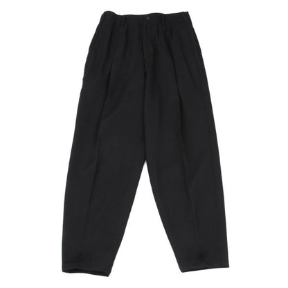 Yohji Yamamoto POUR HOMME Wool Side Pants Black Size M