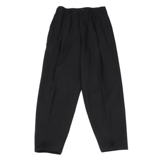 Yohji Yamamoto POUR HOMME Wool Side Pants Black Size M
