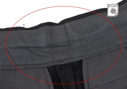 Yohji Yamamoto POUR HOMME Tuck Waist Wool Pants Black Size S