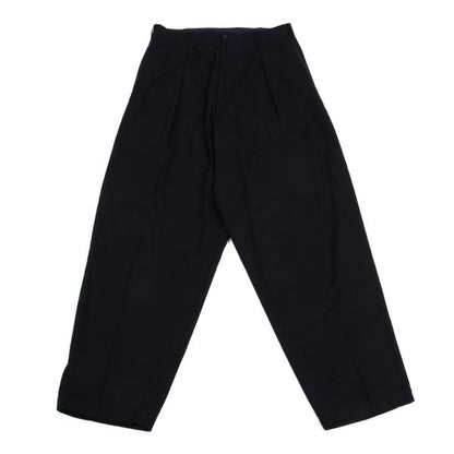 Yohji Yamamoto POUR HOMME Cotton Hem Pants Black Size M