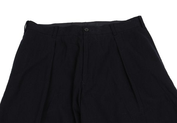 Yohji Yamamoto POUR HOMME Cotton Hem Pants Black Size M