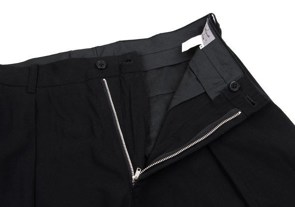 Yohji Yamamoto POUR HOMME Cotton Hem Pants Black Size M