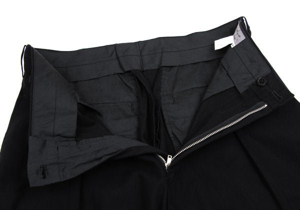 Yohji Yamamoto POUR HOMME Cotton Hem Pants Black Size M