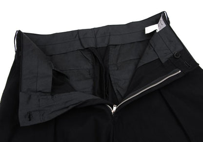 Yohji Yamamoto POUR HOMME Cotton Hem Pants Black Size M