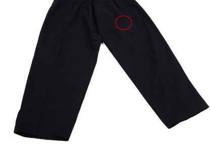 Yohji Yamamoto POUR HOMME Cotton Hem Pants Black Size M