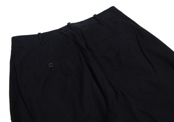 Yohji Yamamoto POUR HOMME Cotton Hem Pants Black Size M
