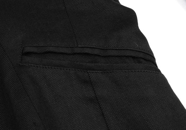 Y's Cotton Jetted Pocket Jacket Charcoal Size M