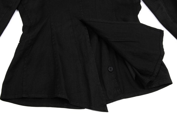 Y's Cotton Jetted Pocket Jacket Charcoal Size M
