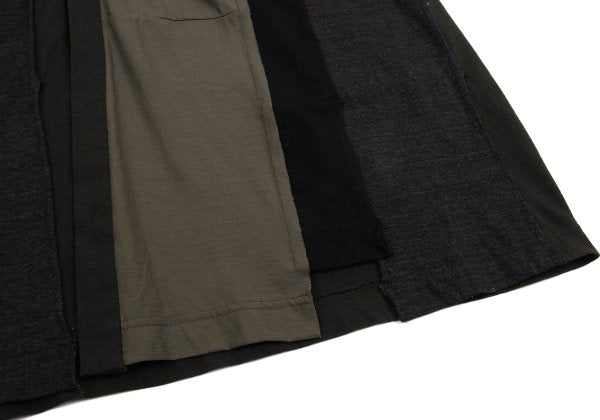Ground Y 17AW Cotton Panel Long Cardigan Khaki Size 1
