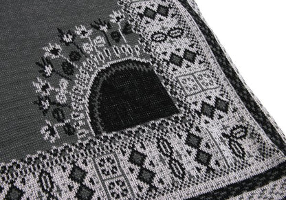KENZO Acrylic Blend Jacquard Sleeveless Sweater Gray Size M