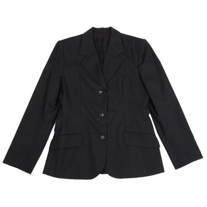 MARGARET HOWELL Wool 3-Button Jacket Black Size 2