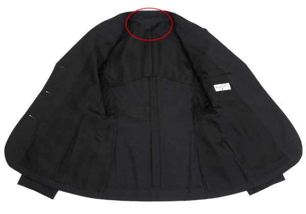 MARGARET HOWELL Wool 3-Button Jacket Black Size 2